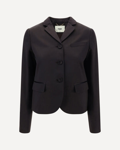 Fendi Blazer Jacket Brown