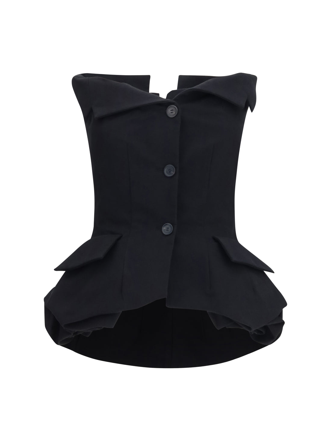 MAGDA BUTRYM 36 cotton bustier corset top