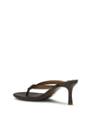 flowe leather and rubber heeled sandals
