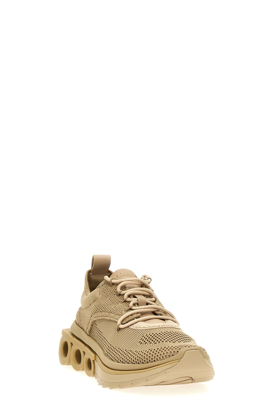 FERRAGAMO 5 nima stretch knit sneakers