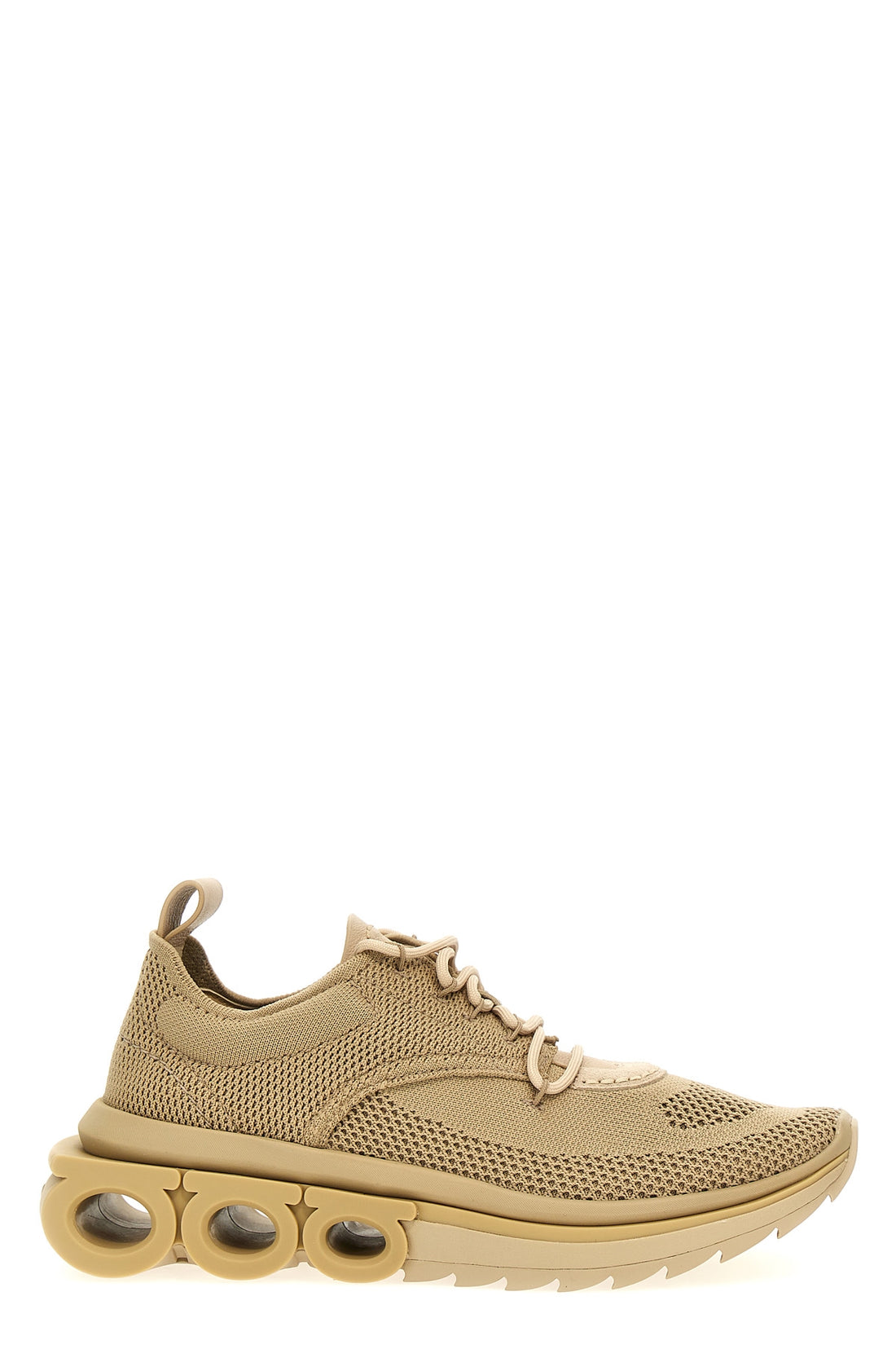 FERRAGAMO 5 nima stretch knit sneakers
