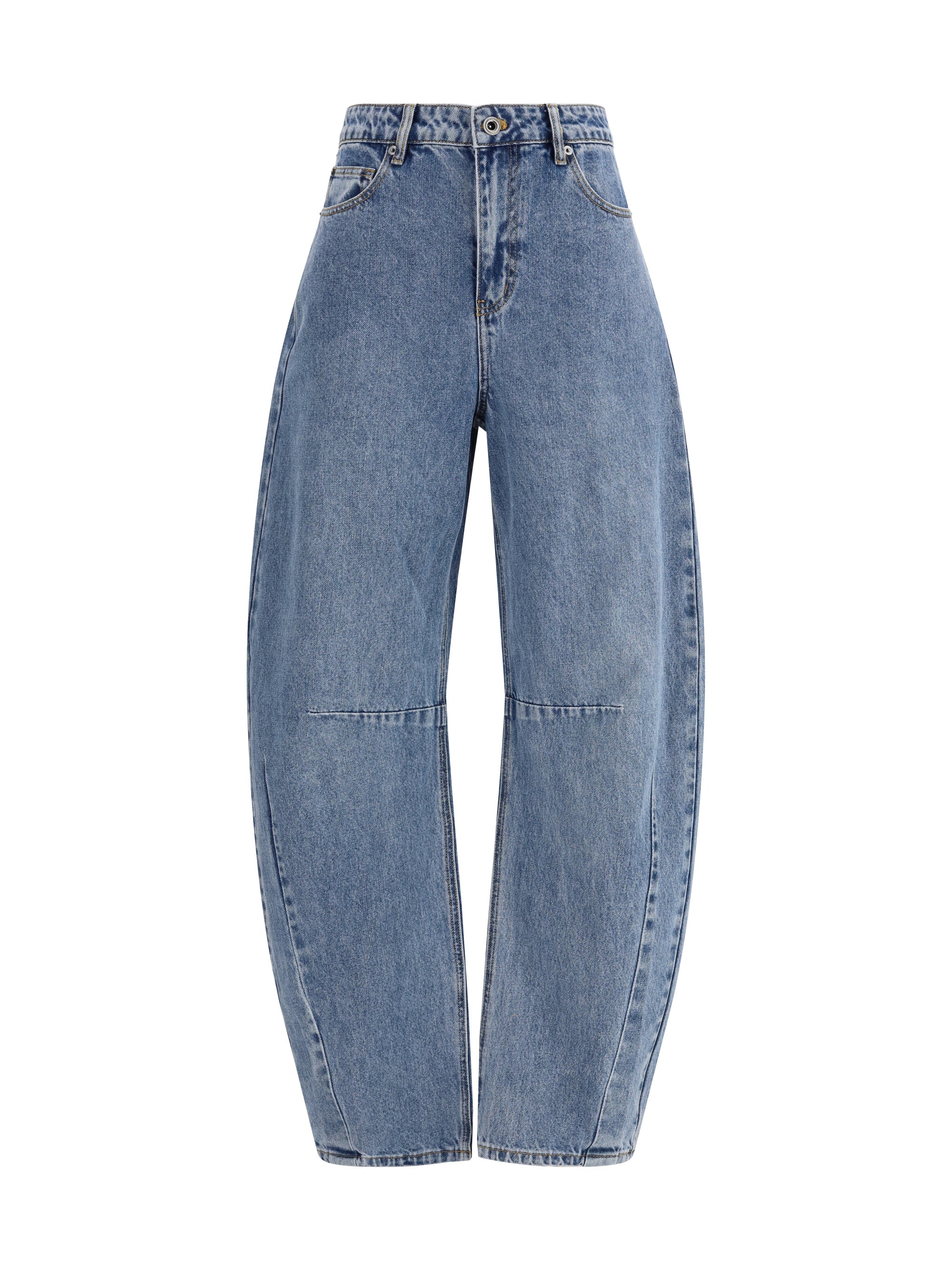 SELF-PORTRAIT 24 barrel leg jeans