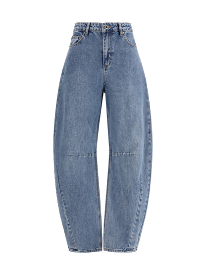 SELF-PORTRAIT 24 barrel leg jeans