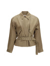 short belted jacket