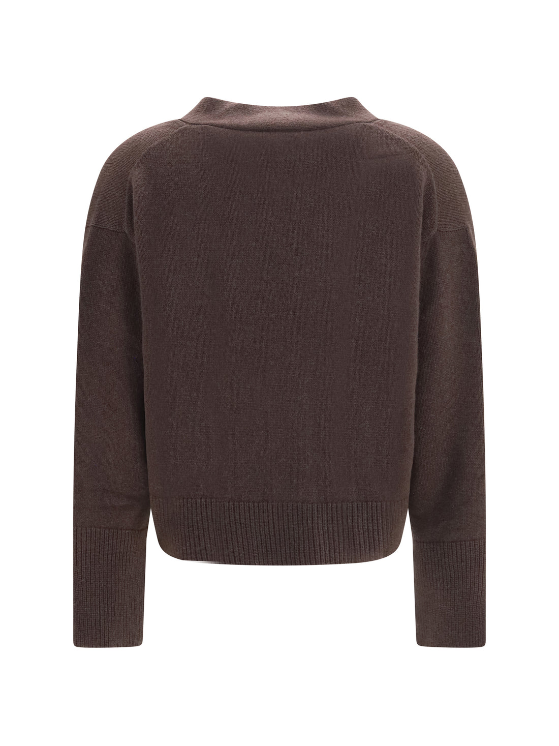 VERYBUSY L cashmere v-neck buttoned cardigan