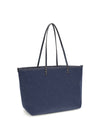 reversible denim tote bag