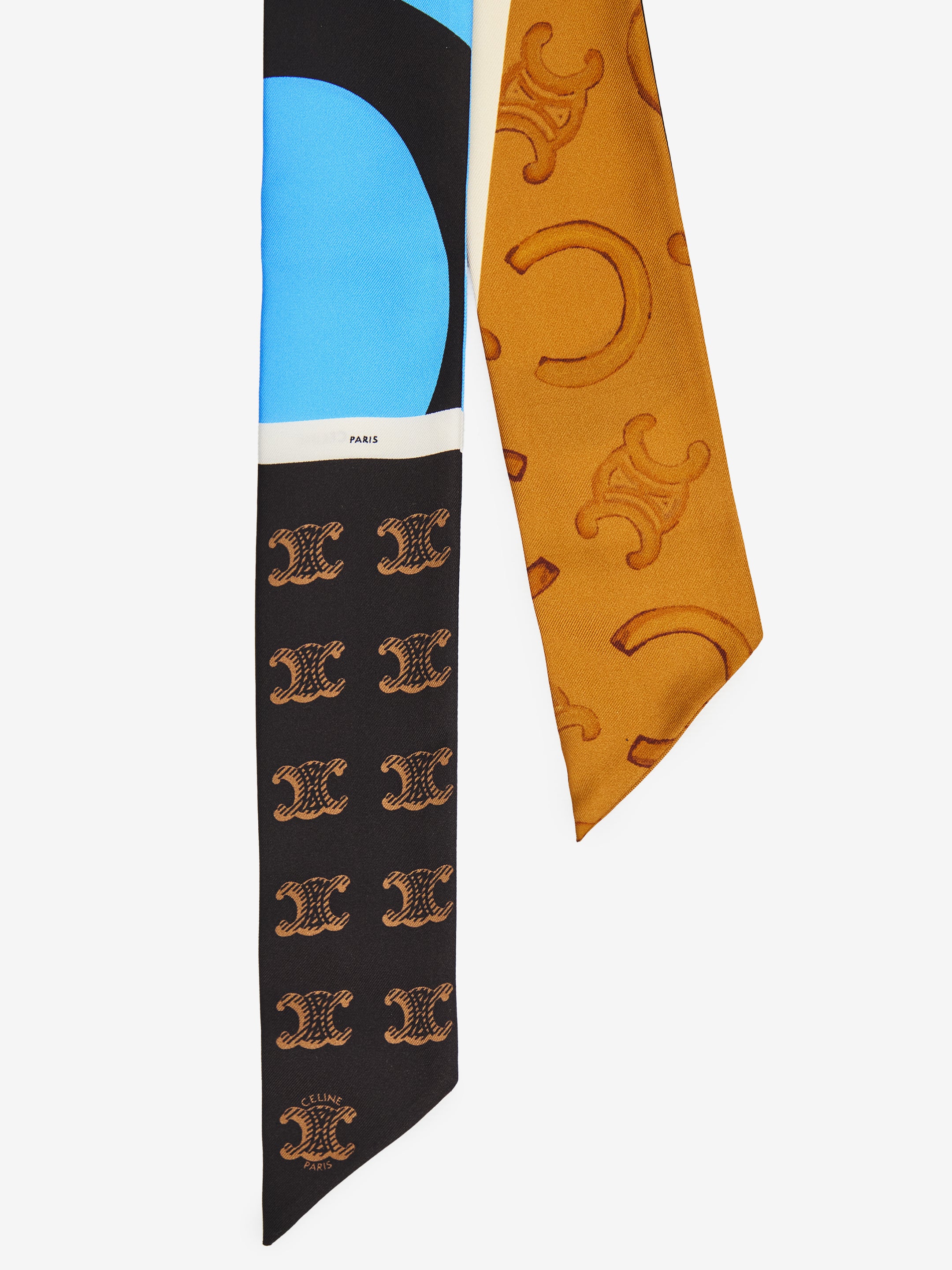 CELINE OS silk twill lavallière