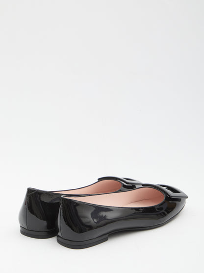 ROGER VIVIER 36 gommettine roundy ballerinas