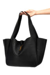 le 5 à 7 bea shopping bag in deer leather