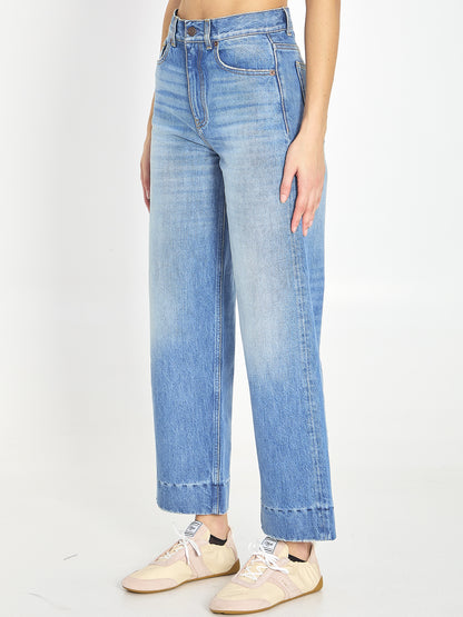 CHLOE 26 high-waisted shorts jeans