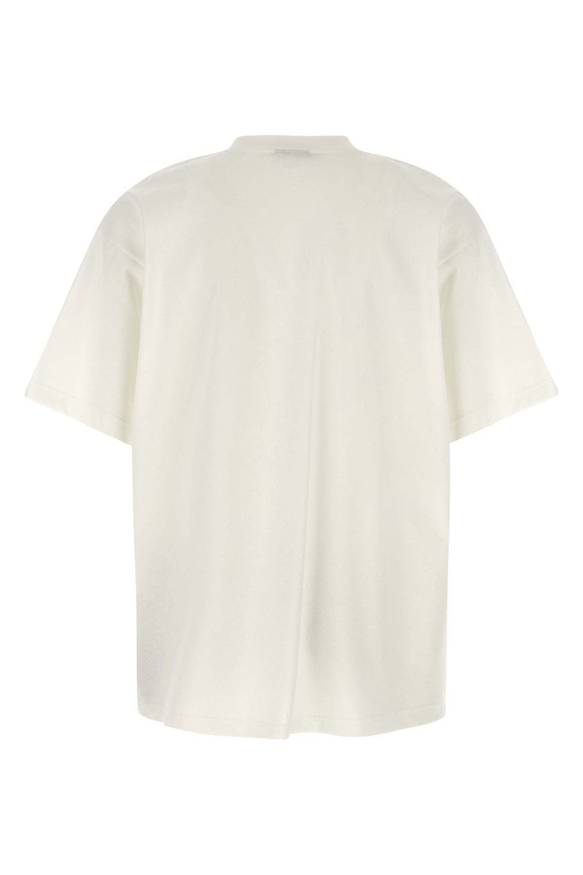 the balenciaga pure white cotton t-shirt