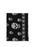 ALEXANDER MCQUEEN OS skull foulard
