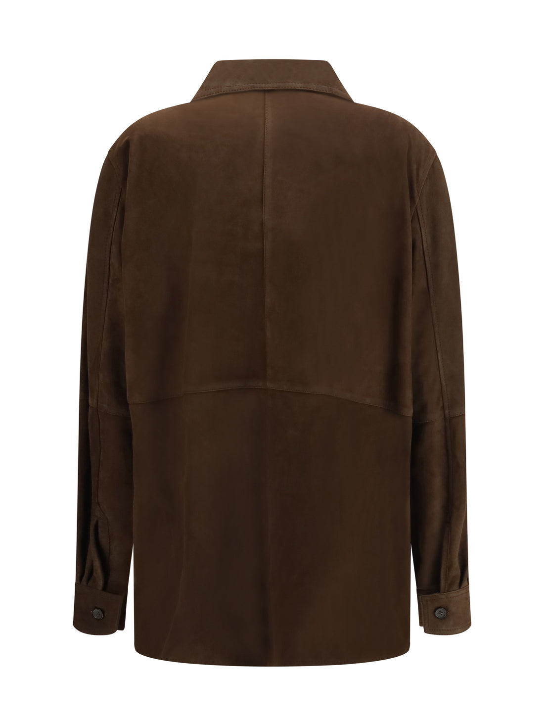 TOTEME 36 suede shirt jacket