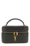 gaby vanity diamond-quilted leather handbag