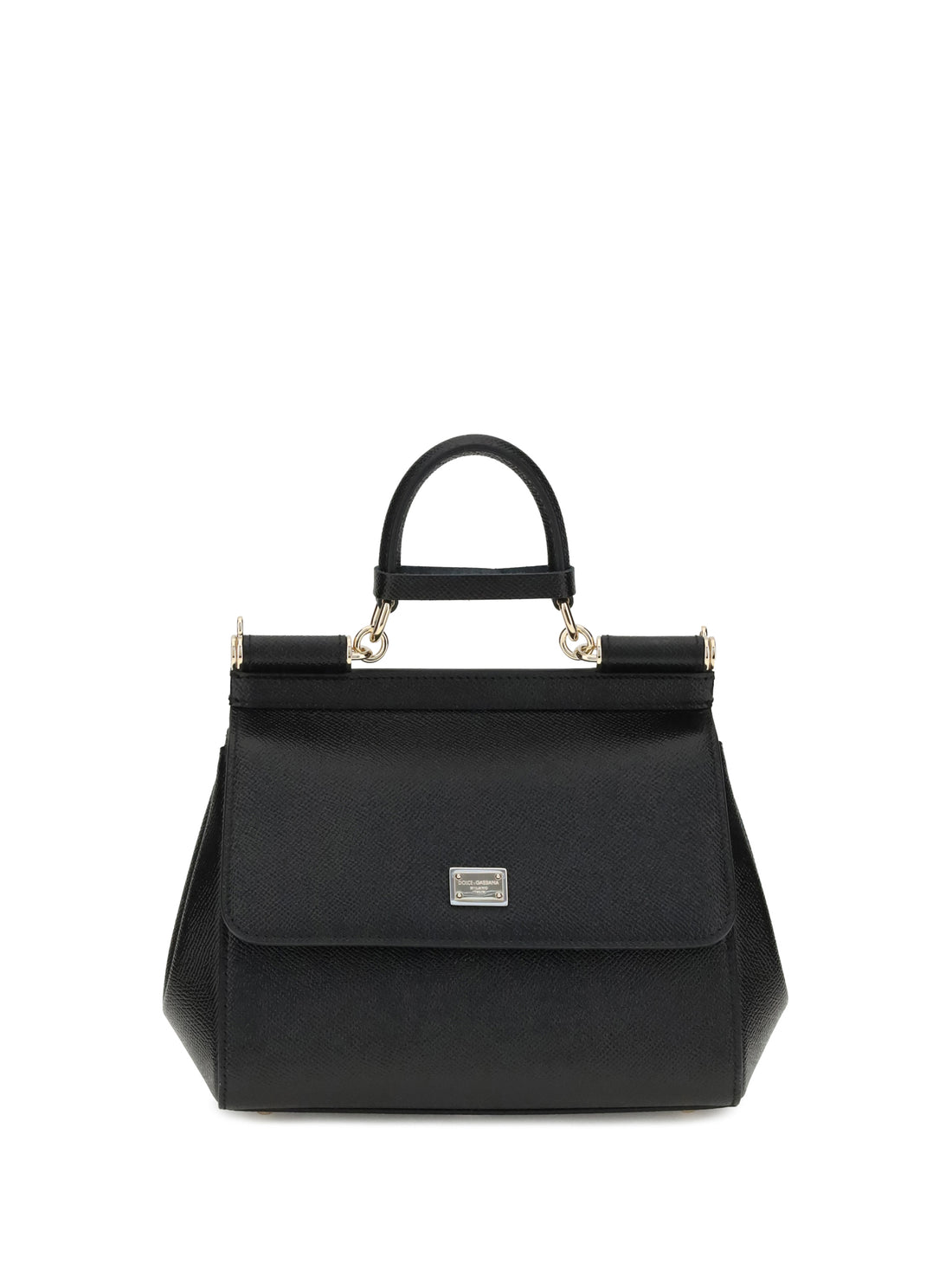 DOLCE &amp; GABBANA OS leather handbag