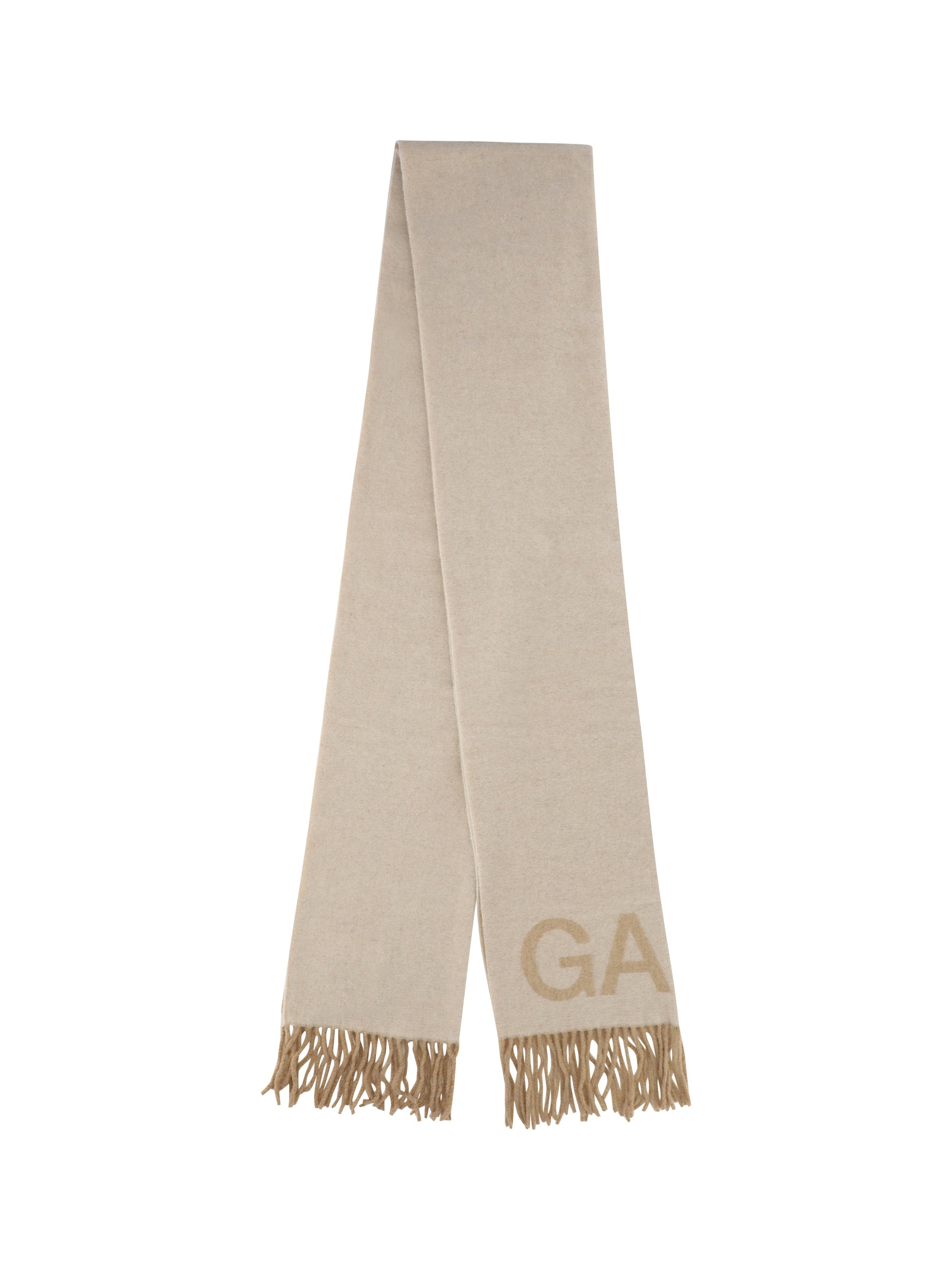 fringed wool scarf