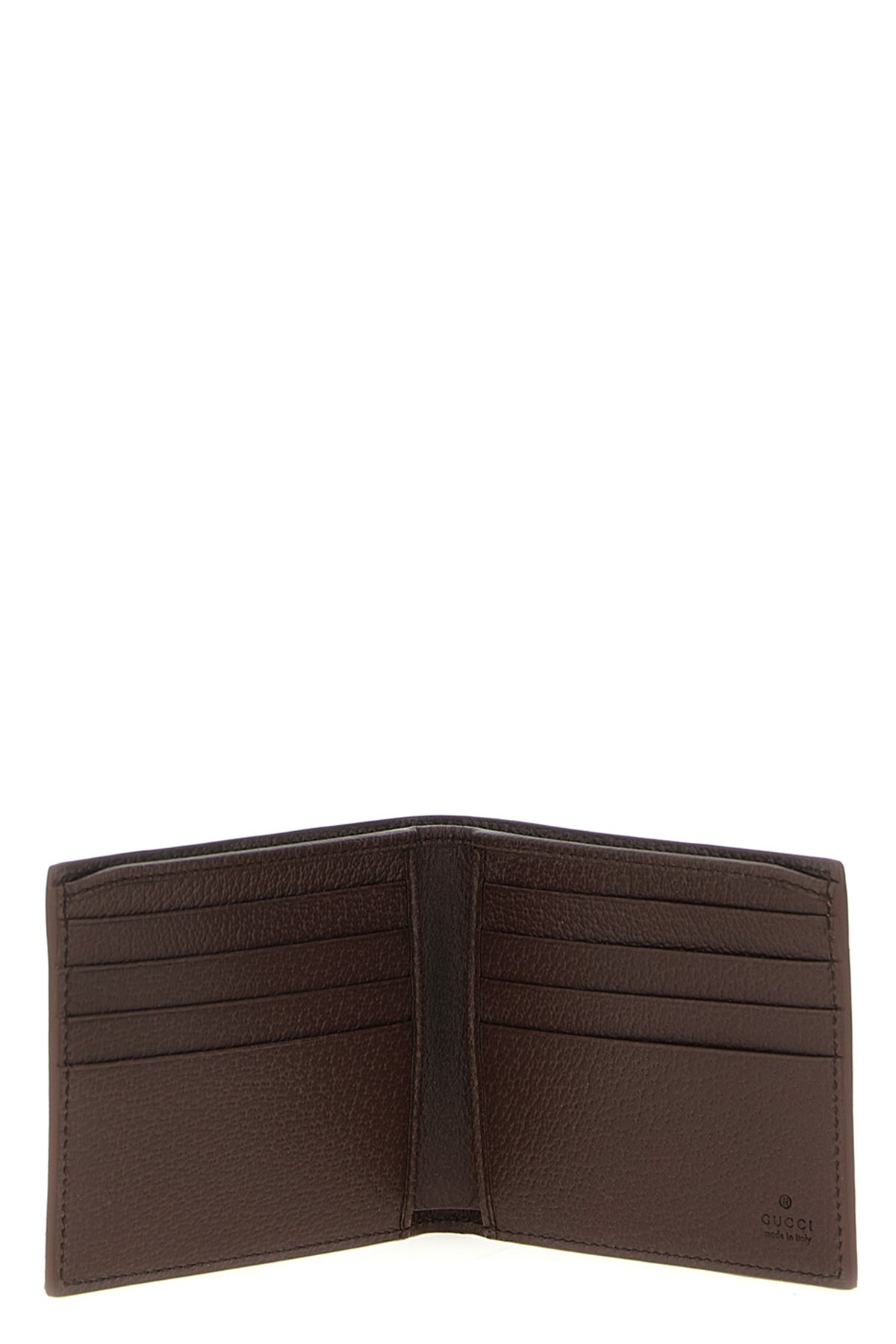 bi-fold wallet in gg supreme fabric