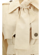 BURBERRY 8 long trerose trench in canvas