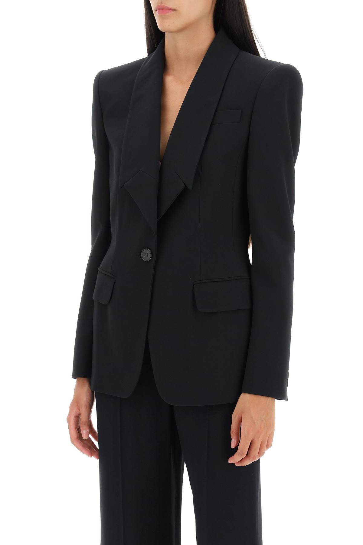 upside-down lapel jacket