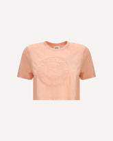 Fendi Cropped T-shirt Pink