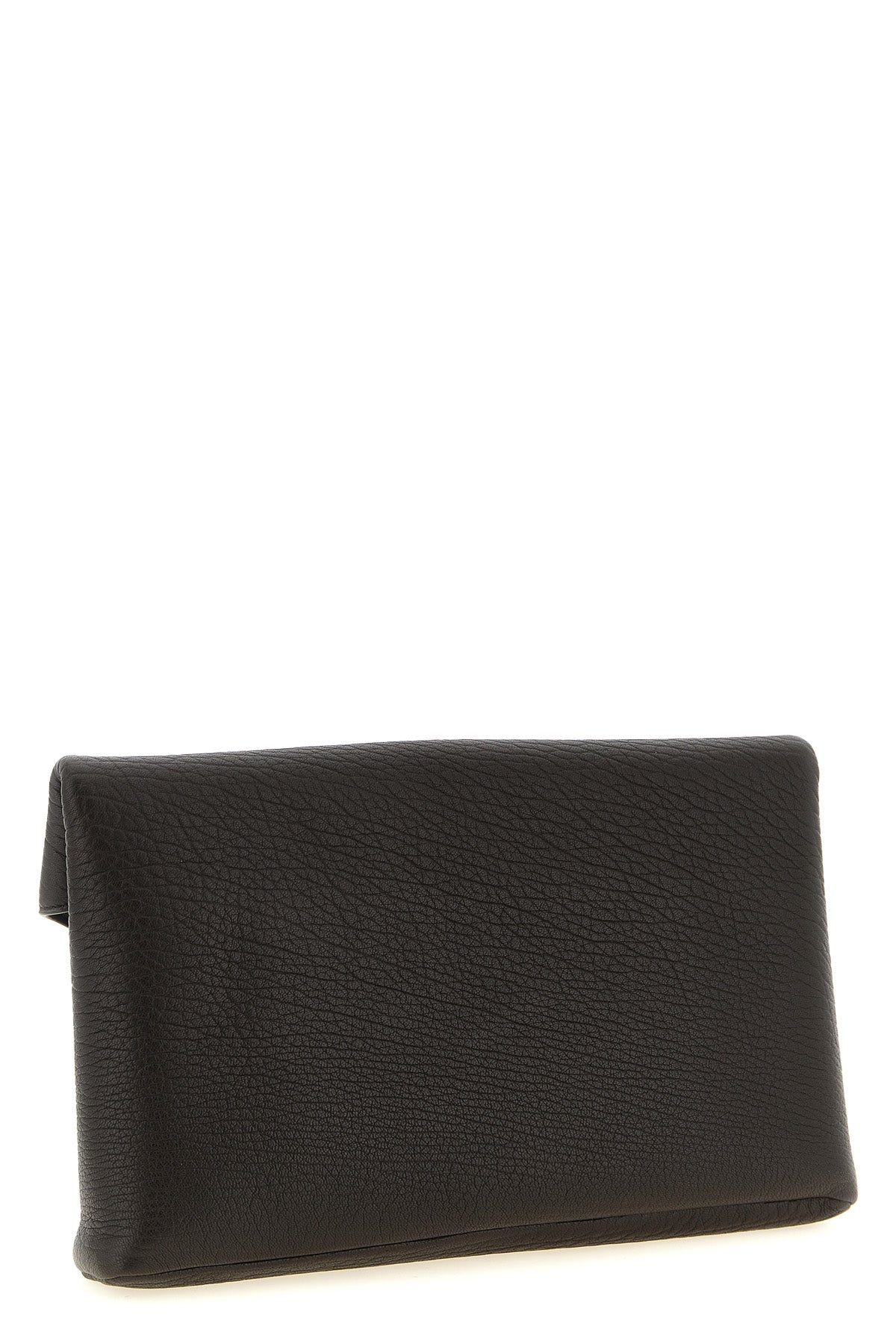the saint laurent envelope large clutch is distinguished by its rigorous envel