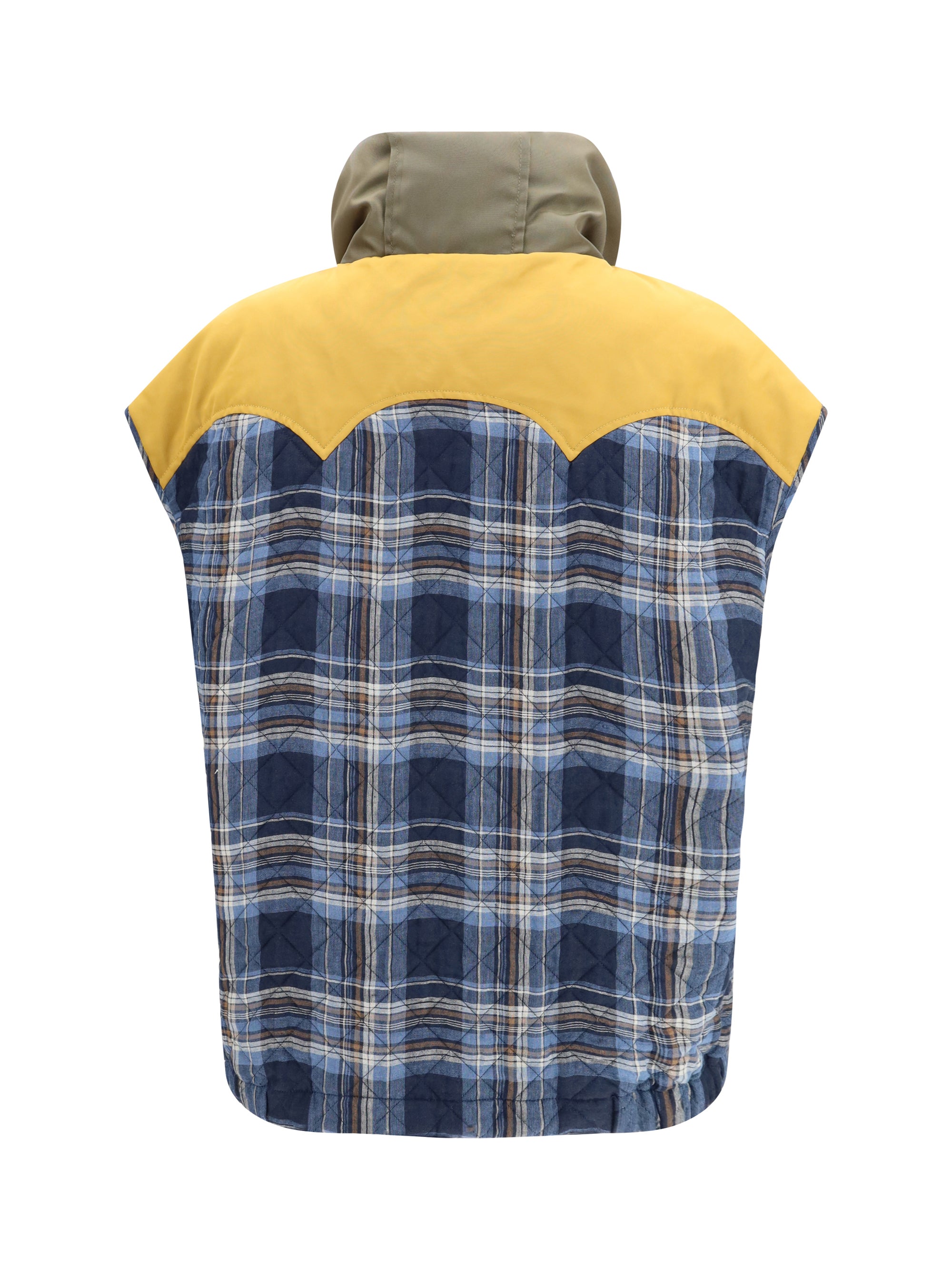 kate quilted padded vest