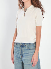 BURBERRY S wool polo shirt