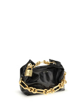 BALMAIN OS sync mini leather shoulder bag