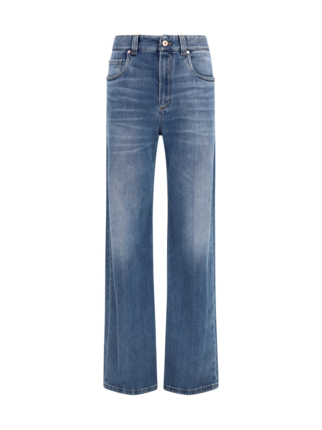 BRUNELLO CUCINELLI 38 cotton denim pants