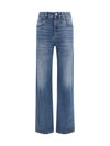 cotton denim pants