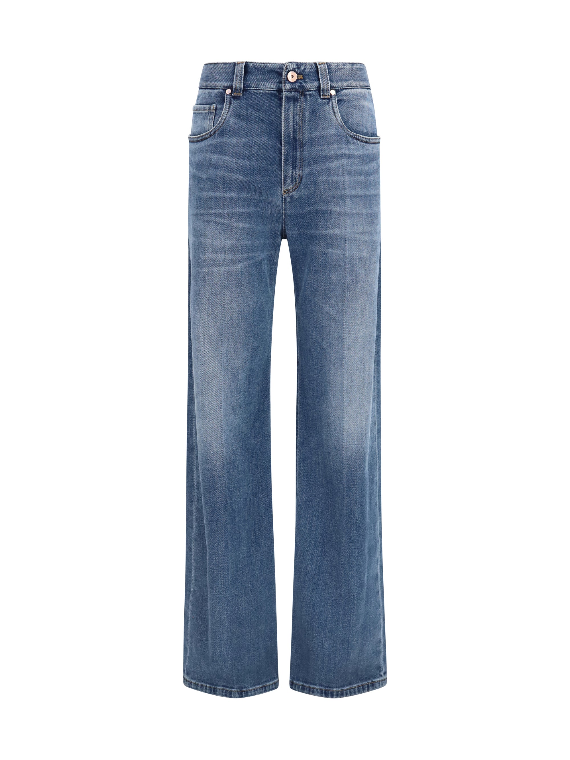 cotton denim pants