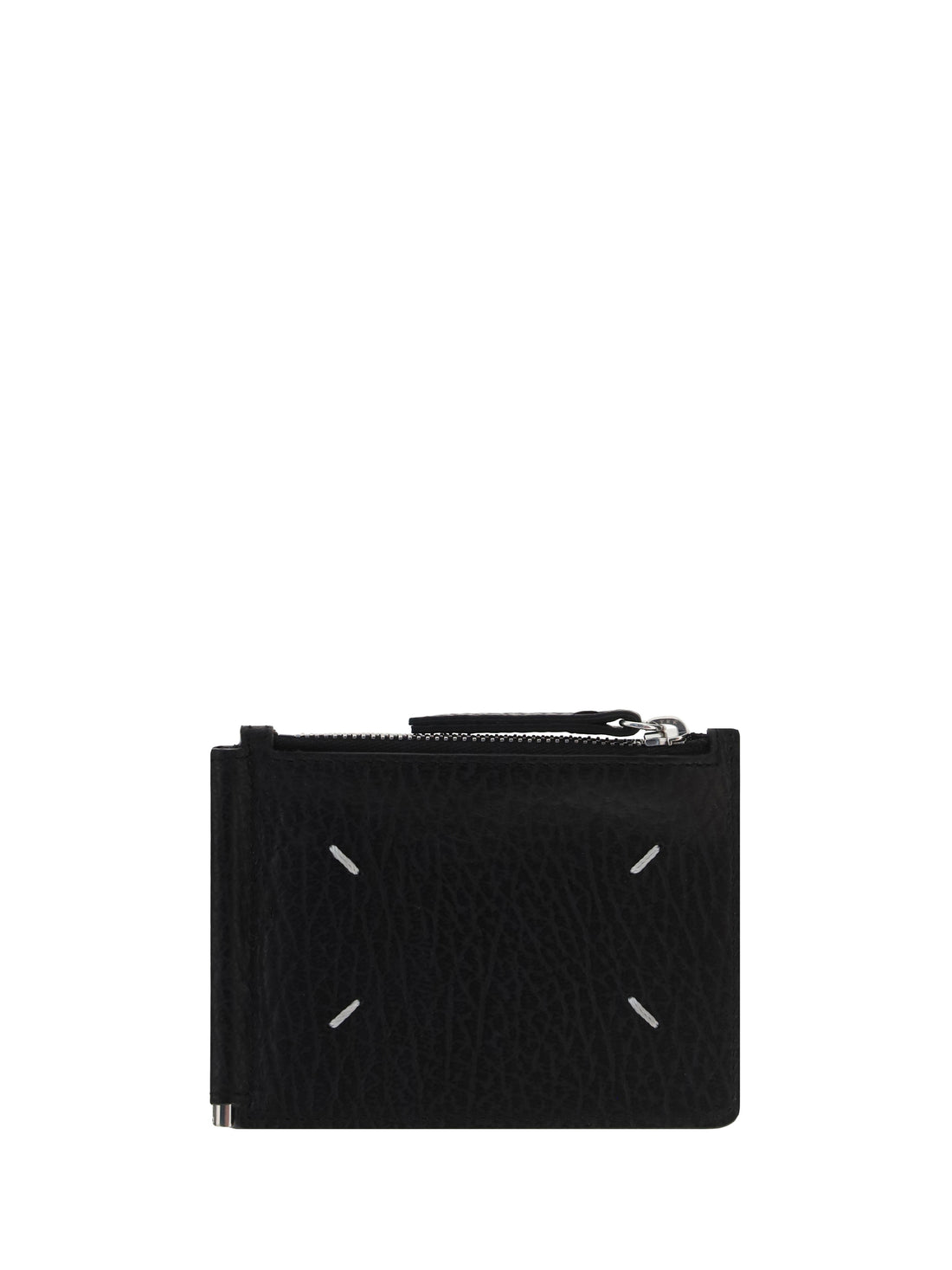 MARGIELA OS grained leather card holder