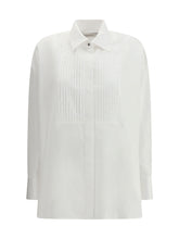 GOLDEN GOOSE S oversized cotton poplin shirt