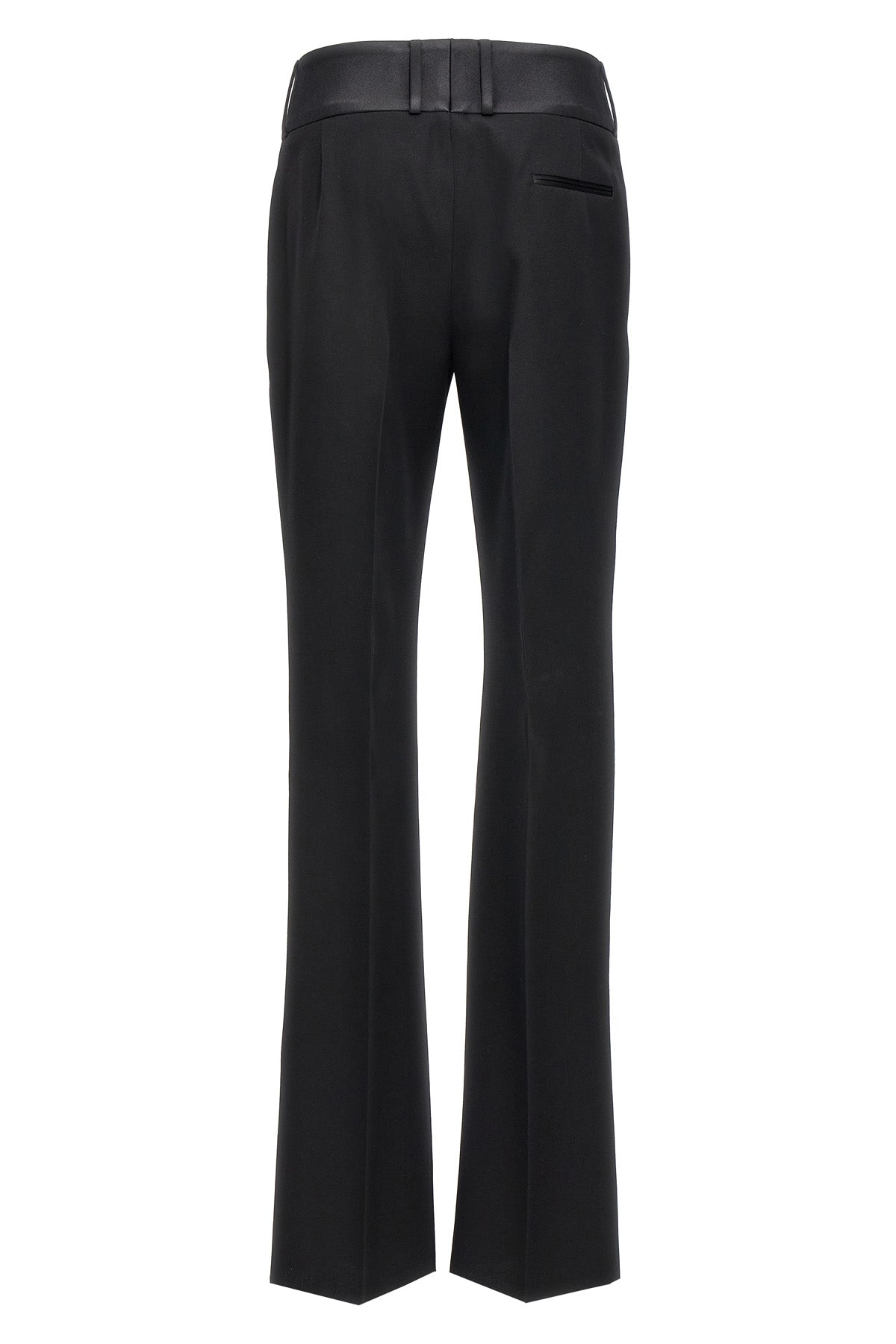 virgin wool tuxedo pants