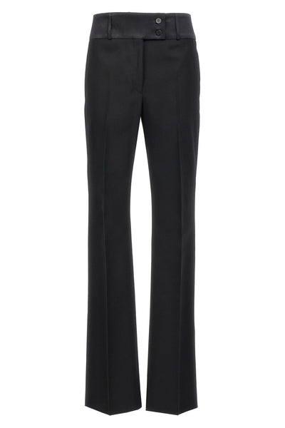 virgin wool tuxedo pants