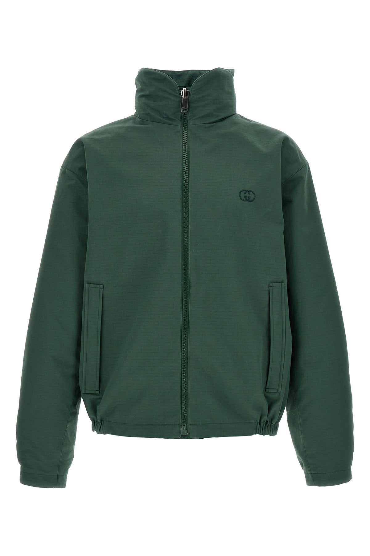 guccis reversible ripstop cotton jacket