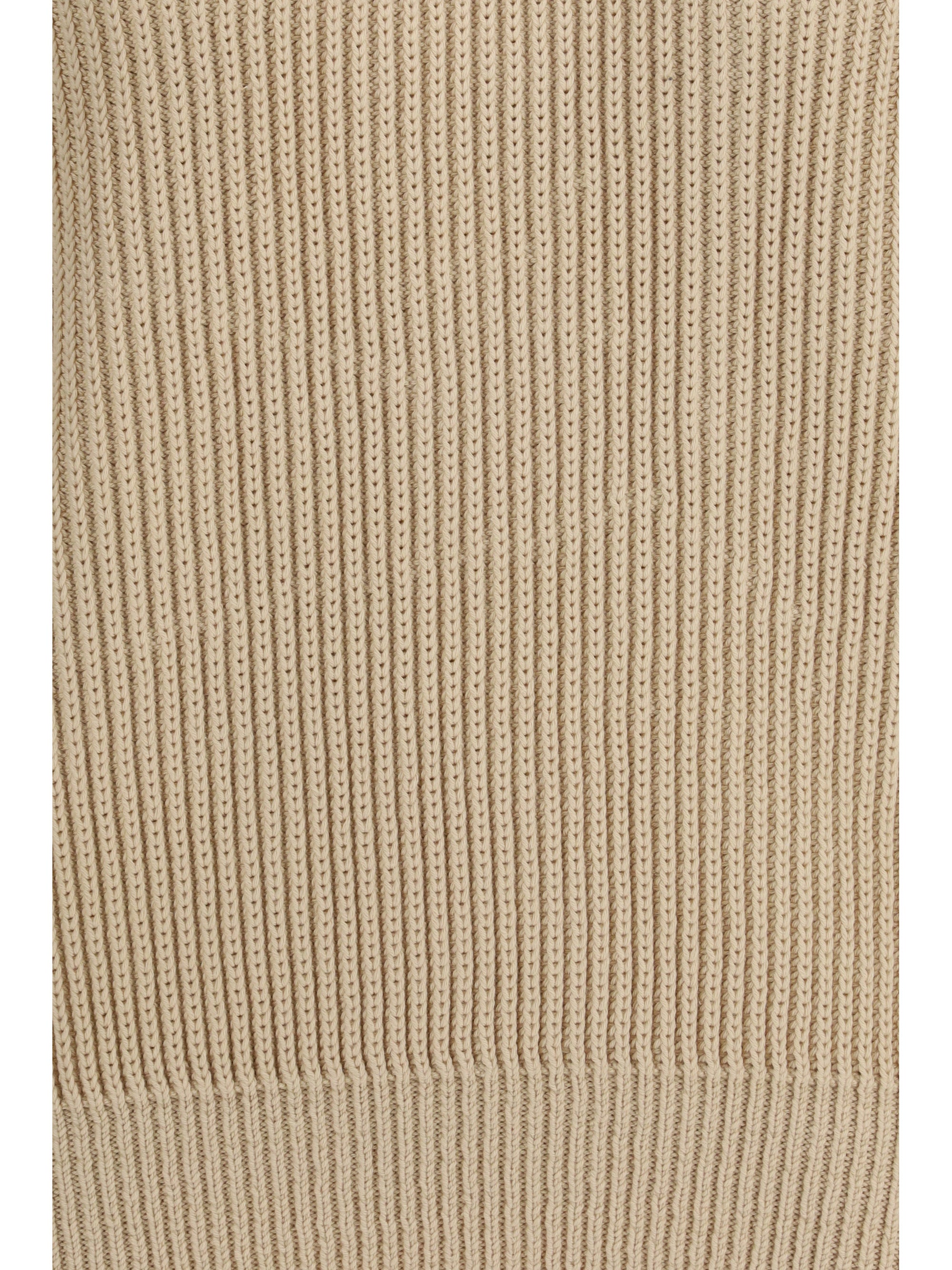 ribbed cotton pullover