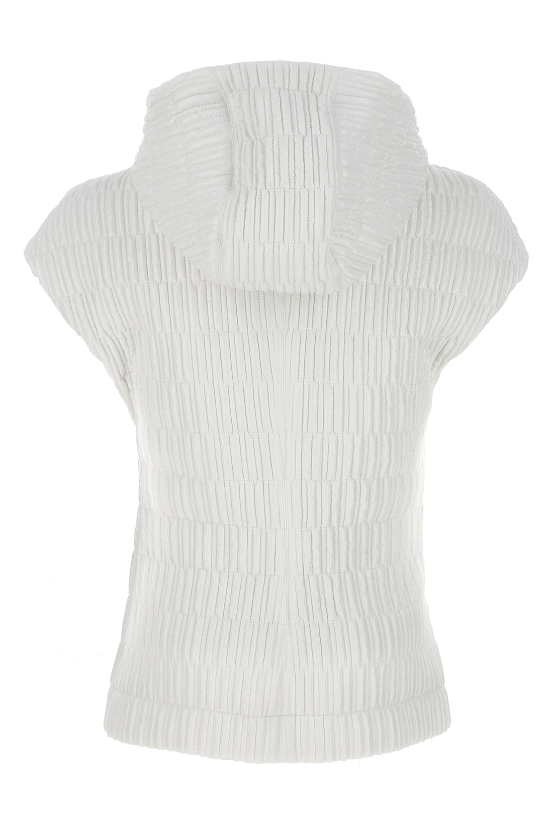 FERRAGAMO 44 padded nylon hooded vest