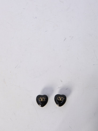 VALENTINO GARAVANI OS coeur royal earrings