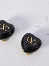 VALENTINO GARAVANI OS coeur royal earrings