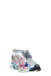 runner mesh and nylon fabric sneakers