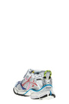 runner mesh and nylon fabric sneakers