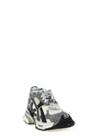 runner sneakers in nylon and suede