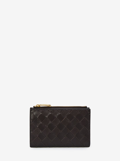 BOTTEGA VENETA OS intrecciato bi-folod medium wallet