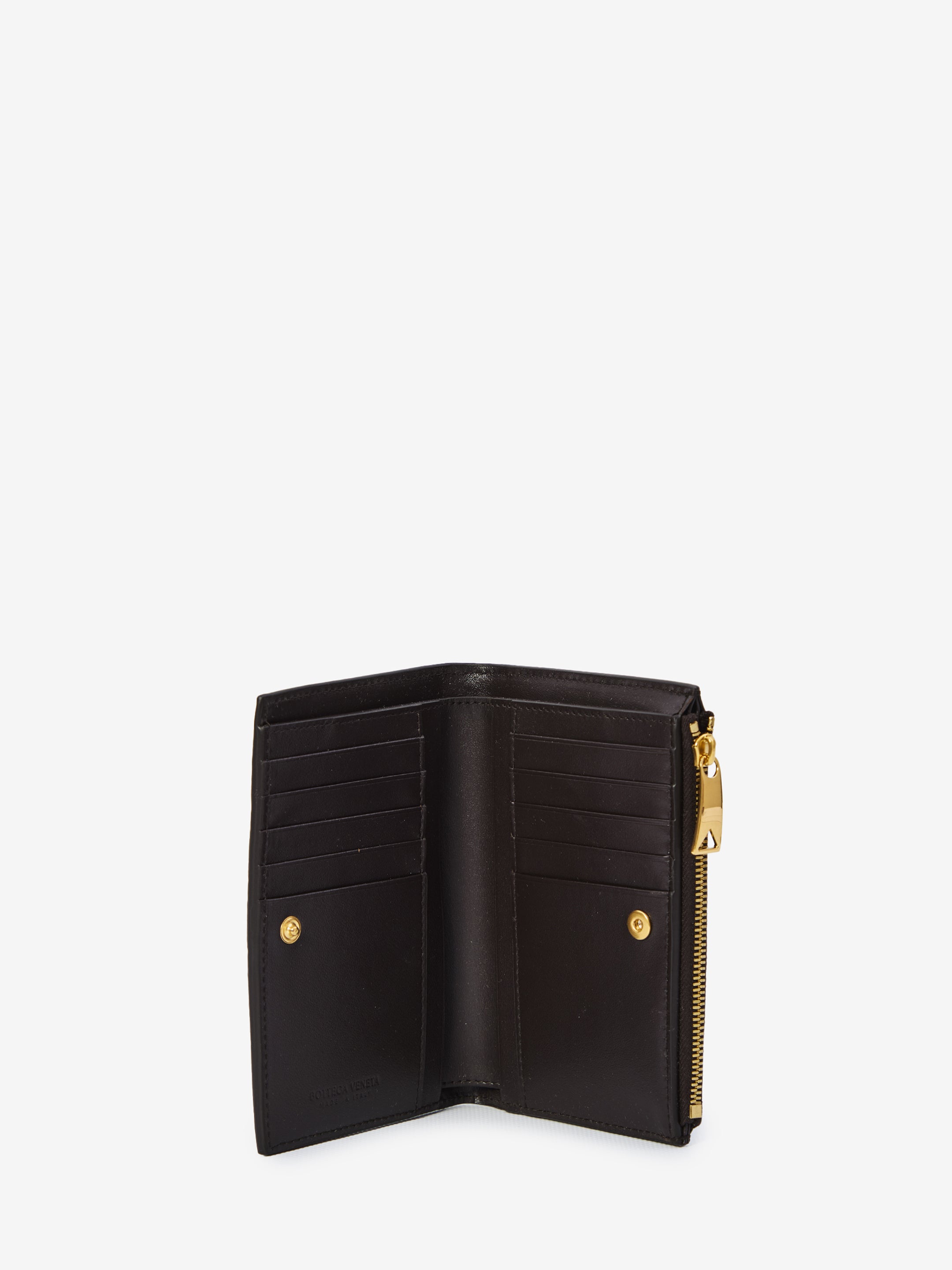 BOTTEGA VENETA OS intrecciato bi-folod medium wallet