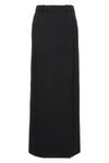 long wool skirt