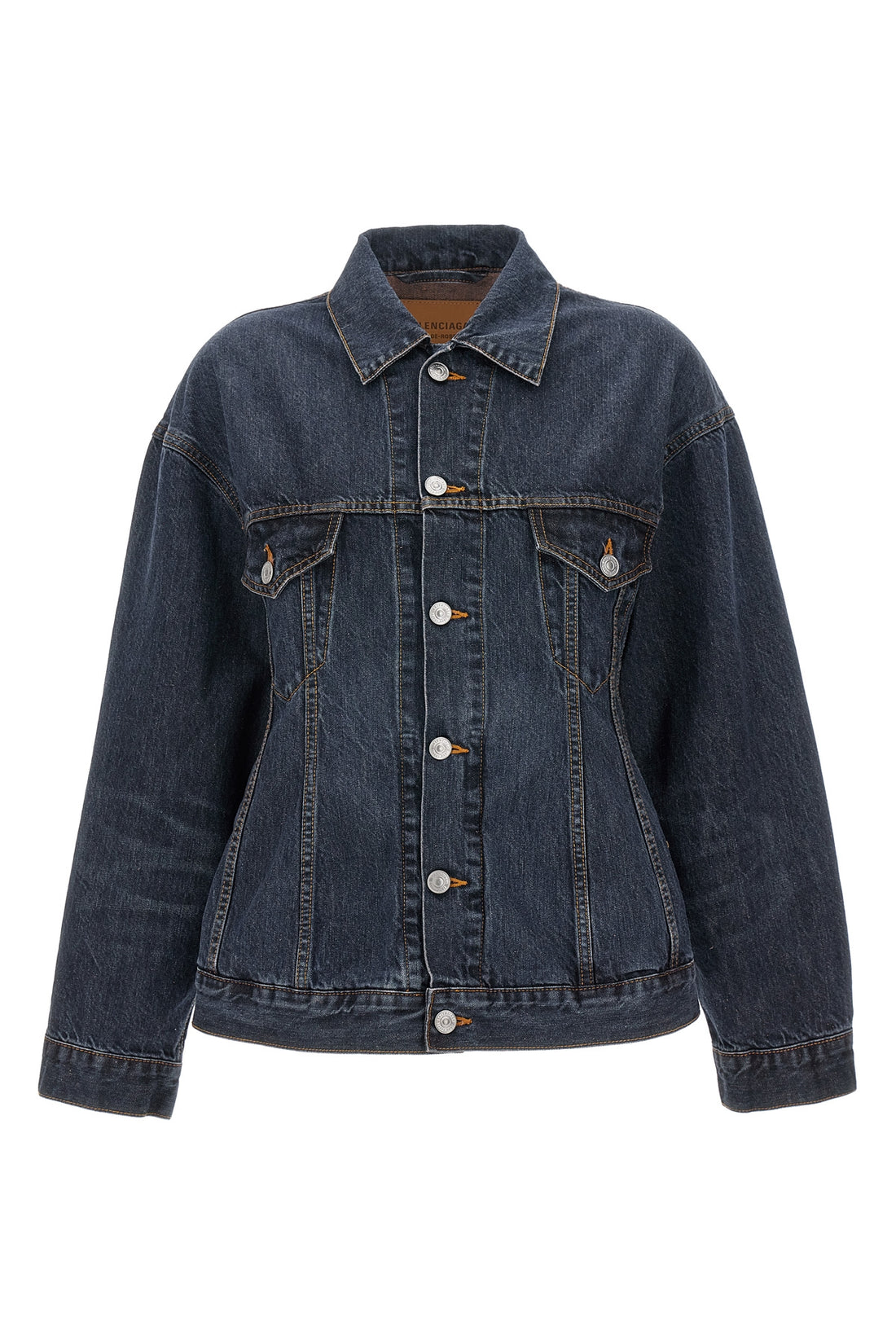 BALENCIAGA 34 hourglass japanese denim jacket