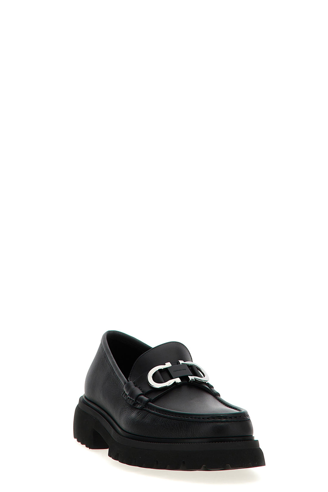 FERRAGAMO 8 cocoon leather loafers