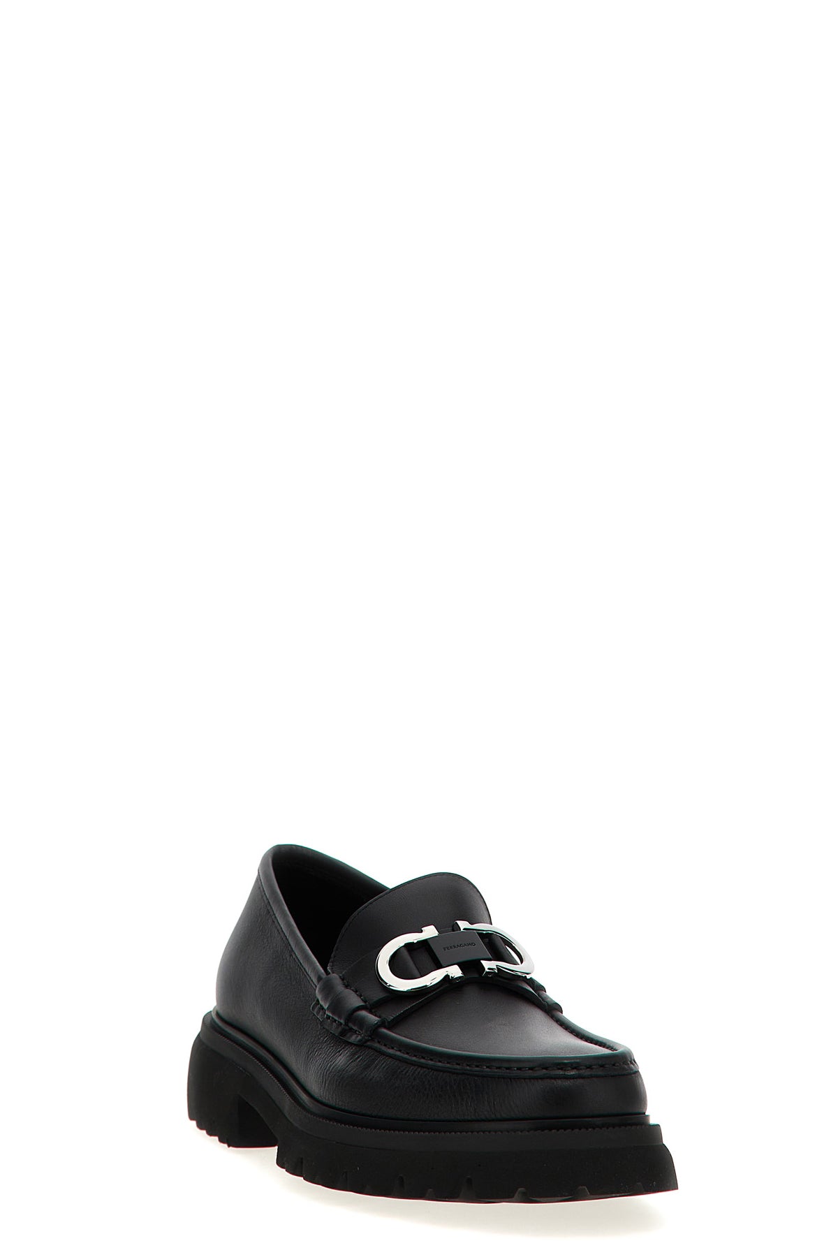 cocoon leather loafers