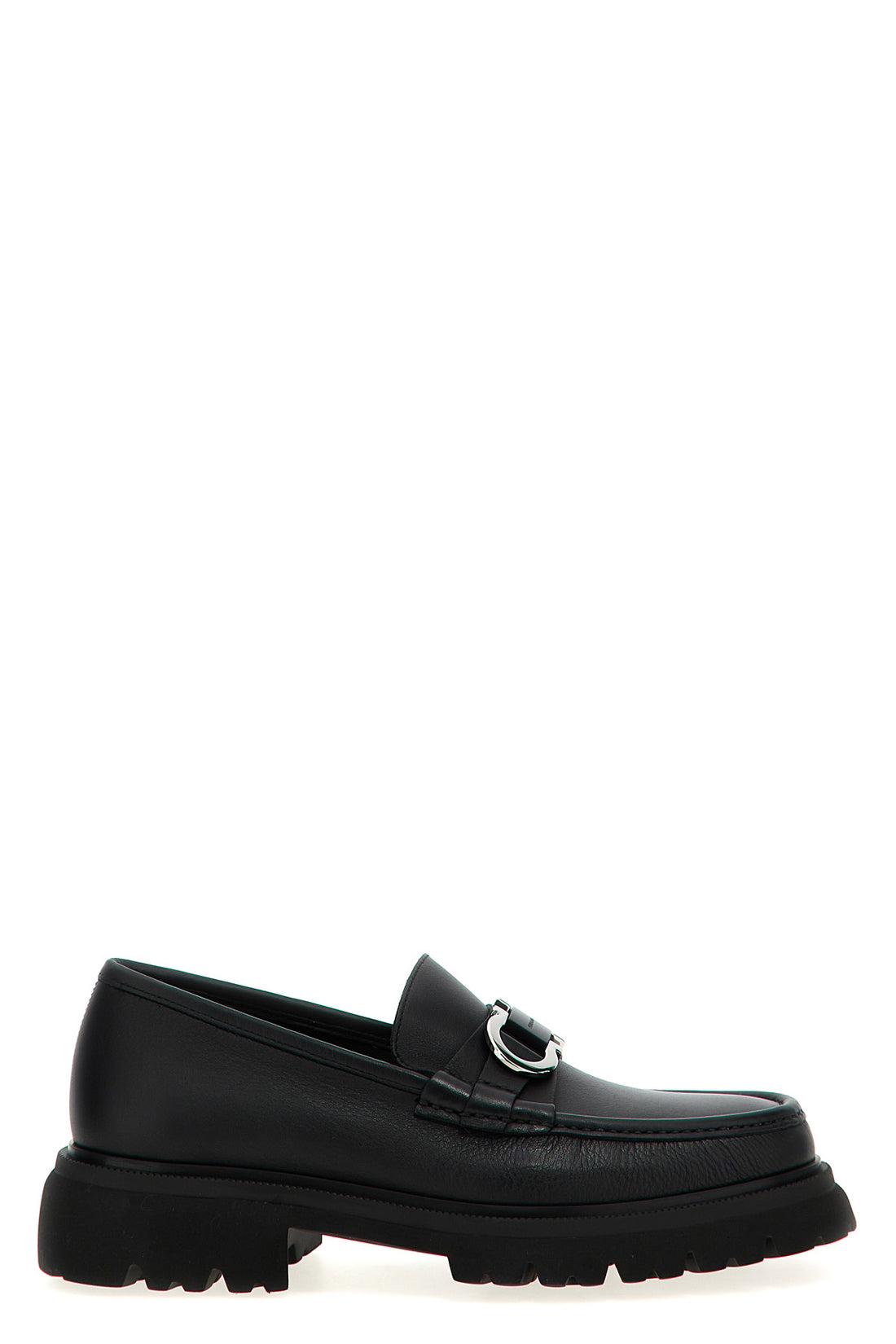 FERRAGAMO 8 cocoon leather loafers